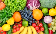 fresh fruits and vegetables